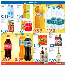 Volantino Sidis Pagina 15: Spritz Club €2,49, Acqua Vera €0,19