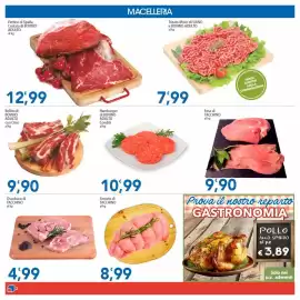 Volantino Sidis Pagina 2: Fettine di Spalla, Costata di BOVINO ADULTO €12,99, Hamburger di BOVINO ADULTO €10,99