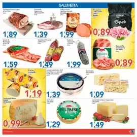 Volantino Sidis Pagina 5: Porchetta di Ariccia IGP Azzocchi €1,89, Pollo Arrosto alle Erbe CocoRé €1,99