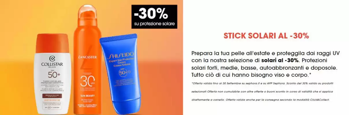Volantino Sephora (valido fino al 30-09)