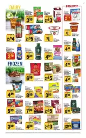 Food Lion weekly ad week 36 Page 7: Pillsbury crescents or cinnamon rolls €5,00, Starbucks iced coffee €5,49