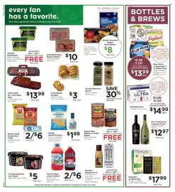 Kroger weekly ad week 36 Page 3: Better Made Family Size Chips €6,00, Ocean Spray Juice Cocktail €3,00