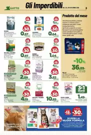 Volantino L´Isola dei Tesori Pagina 3: O-life Tacchino Fresco €4,19, Natural Trainer Adult con Manzo €10,85