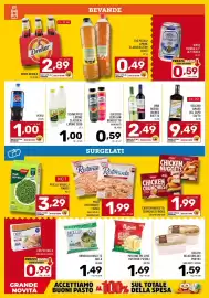 Volantino Il Centesimo Pagina 10: Succoso zero San Benedetto €0,59, Vino rosso/bianco Duetto €2,49