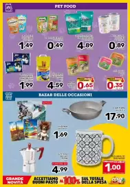 Volantino Il Centesimo Pagina 15: Bocconi Pappa Dog €0,65, Lettiera per gatti classica Friskies €4,59