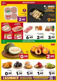 Volantino Il Centesimo Pagina 4: Melone retato €1,29, Melanzana nera €1,39
