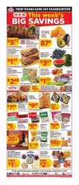 H-E-B weekly ad week 36 Page 1