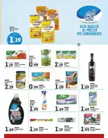 Volantino Punto é market Pagina 3: Noi&Voi Cacao Zuccherato €1,09, Noi&Voi Tovaglioli €1,49