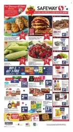 Safeway weekly ad week 36 Page 1: Signature SELECT 80% Lean Ground Beef Mega Pack €4,99, Beverage Pack €5,99