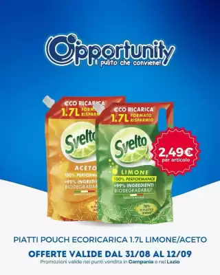 Volantino Opportunity Shop (valido fino al 12-09)