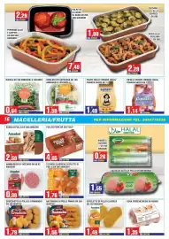 Volantino Immenso Cash Pagina 16: Birbe classiche di filetti di pollo €1,76, Hamburger di tacchino Amadori €0,89