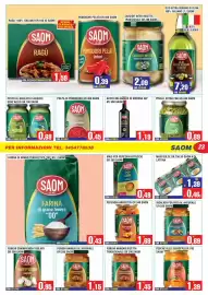 Volantino Immenso Cash Pagina 23: Funghi Nameko Saom €1,45, Aceto balsamico di Modena IGP SAOM €1,19