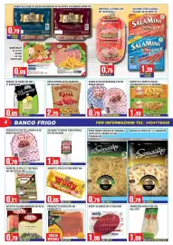 Volantino Immenso Cash Pagina 4: Wurstel di pollo e tacchino Coccoloni €0,21, Wudy classico €0,85