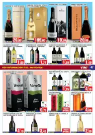 Volantino Immenso Cash Pagina 41: Prosecco Doc Treviso Brut Mionetto €4,69, Tavernello bianco/rosso brik €1,00