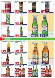 Volantino Immenso Cash Pagina 44: Birra BTG Tuborg €0,47, Birra BTG Peroni €0,49