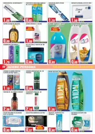 Volantino Immenso Cash Pagina 50: Dentifricio protezione famiglia AZ €0,83, Dentifricio Mentadent P €1,09