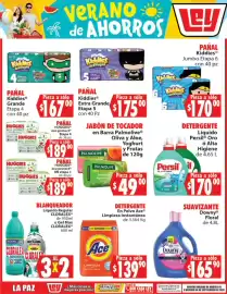 Folleto Casa Ley Página 4: Detergente En Polvo Ace Limpieza Instantánea €139,90, Persil Líquido Oro ó Alta Higiene €170,00