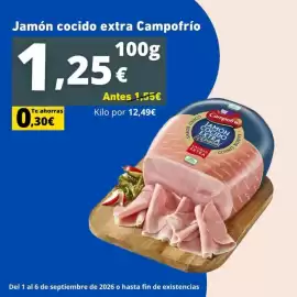 Folleto Supermercados Tu Alteza semana 36 Página 2: Campofrío - extra €1,25