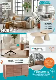 Folleto Mubak Página 17: Aparador €1.199,00, Sofá cama €1.319,00