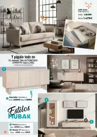 Folleto Mubak Página 18: Ikra - sofa cama €1.479,00