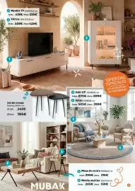 Folleto Mubak Página 3: Set de mesas €195,00
