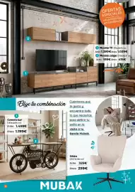 Folleto Mubak Página 6: Sillón €259,00, Consola bar €1.199,00