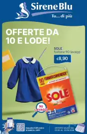 Volantino Sirene Blu Pagina 1: Sole fustone €8,90