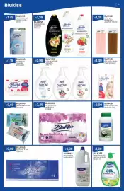 Volantino Sirene Blu Pagina 18: Blukiss sapone liquido assortito €0,99, Blukiss dischetti cotone €1,49
