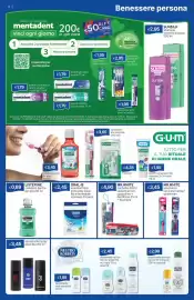 Volantino Sirene Blu Pagina 3: Spazzolino luminoso barbie/spiderman €3,45, Listerine collutorio denti e gengive €0,89