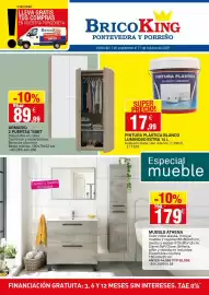 Catálogo Bricoking Página 1: Blanco - pintura plástica luminoso extra €17,99, Armario 2 puertas tibet €89,99