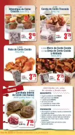 Folleto Abordo Página 7: Careta de cerdo troceada €3,79, Rabo de cerdo cocido €3,75