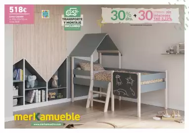 Catálogo Merkamueble Página 10: Cama cabaña €518,00