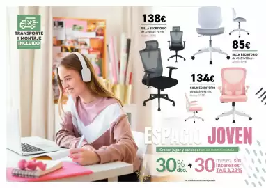 Catálogo Merkamueble Página 22: Silla escritorio €138,00