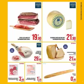 Volantino Spesa Facile Conad Pagina 3: Parmigiano Reggiano DOP Conad €21,90, Baguette Conad €0,49