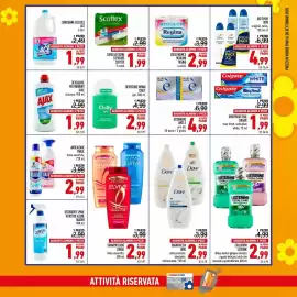 Volantino Spesa Facile Conad Pagina 7: Candeggina classica Ace €1,99, Deo spray Dove advanced care €4,99