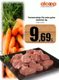 Folleto Super Alcoop semana 36 Página 11: Ternera-añojo 2ºa extra guiso nacional €9,69