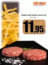 Folleto Super Alcoop semana 36 Página 13: Burger meat caseras vacuno €11,95
