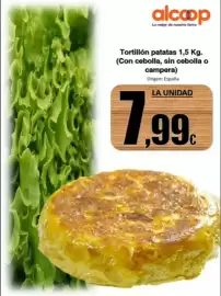 Folleto Super Alcoop semana 36 Página 14: Tortillón patatas €7,99