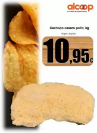Folleto Super Alcoop semana 36 Página 15: Cachopo casero pollo €10,95