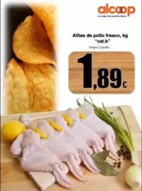 Folleto Super Alcoop semana 36 Página 4: Alitas de pollo fresco cat.b €1,89