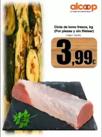 Folleto Super Alcoop semana 36 Página 8: Cinta de lomo fresca €3,99
