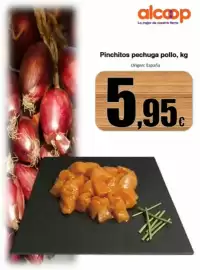 Folleto Super Alcoop semana 36 Página 9: Pinchitos pechuga pollo €5,95