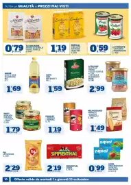 Volantino Ok Sigma Pagina 10: Pringles original €1,19, Curti riso per risotti €1,59