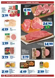Volantino Ok Sigma Pagina 4: Martini mini spiedini di suino €3,79, Aia durango alette €4,49