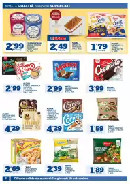 Volantino Ok Sigma Pagina 6: Algida Cornetto €4,29, Algida ringo sandwich vaniglia €2,99