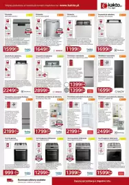 Kakto gazetka Strona 3: Zmywarka Beko DIN35320 €1.199,00, Chłodziarko-zamrażarka do zabudowy Electrolux LNT6NE18S €2.499,00