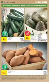 Catalogue Intermarché Contact page 10: PATATE DOUCE €0,99, Fruits & Légumes de France Courgette €1,19