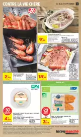 Catalogue Intermarché Contact page 15: Intermarché Crevettes €4,99, L'ASSIETTE BLEUE Pané au merlu €3,99