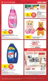 Catalogue Intermarché Contact page 29: XTRA Lessive Total €1,23, OMO Lessive liquide €7,97
