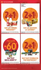 Catalogue Intermarché Contact page 6: La Laitière Mousses, STARBUCKS CAPPUCINO €9,25